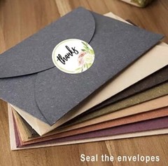 2000x 4 Rolls 1″ Floral Thank You Stickers Round Labels for Small Business Gift