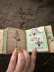 Handmade Junk Journal Mini Brown “Enjoy Your Life” #0774