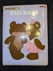 Vintage 1980s Sticker Book Album Lisa Frank Gremlins Strawberry Shortcake Etc