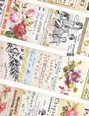Collage Strips Supplies Scrapbooks Junk Journal #868