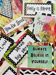 Words & Quotes for Scrapbook Pages Junk Journals Greeting Card 30 Quotes Kit #2W