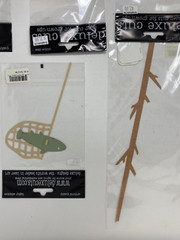 Outdoors Scrapbooking Lot Paper Embellishments Deluxe Laser Die Cuts 10 pc Hunt