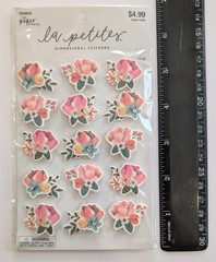 Small Pink Flowers Scrapbooking Stickers By La Petites