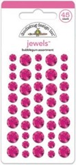 Crafts Doodlebug Sticky Back Jewels Gems Large Small Bubblegum Pink