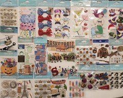 JOLEE’S BOUTIQUE Creative Touch Lot of 25 Dimensional Scrapbooking Stickers