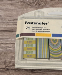 EK Success Sweet Baby Fastenater Decorative Staple Bars EKFSVP61 NEW