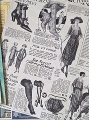 Scrapbooking Collection Huge Lot Vintage Fashion Theme Teal Peacock Paper Brads