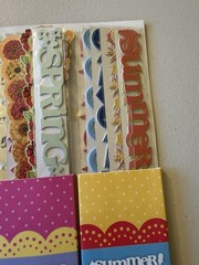 3 Birds Design Studios Paper Trails 80 Die Cut Cardstock Borders Seasons 12”