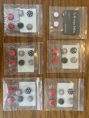 ‘Tis The Season Buttons Close To My Heart Ctmh Christmas Embellishment Z4227 Lot