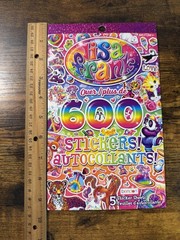 Lisa Frank Sticker Book 5 Sticker Sheets 600 Stickers Bendon New Booklet