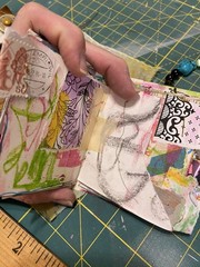 Unique Handmade Ephemera, Scrapbook,Junk Journal,tag,embellishment Mixed Media
