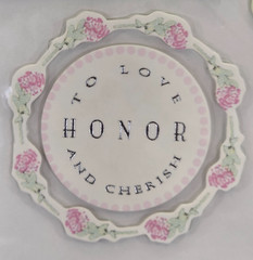 K & Company Brenda Walton Wedding Stickers Frames & Tags Dimensional Pastels