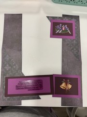 Christmas And Holiday Themed Premade Scrapbook Borders Made With Creative Memor