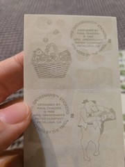 Mrs. Grossman’s – Currency Money Scrapbooking Stickers Set of 5 Sheets 1996