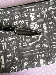 Goth Pastel Baphomet Stationery 200 Sticker Kit Vinyl Scrapbook Huge Lot