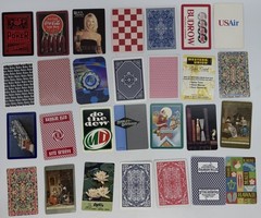 Mixed Lot 70 Random Playing Cards Ephemera Junk Journal Paper Craft Most Vintage