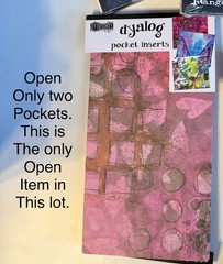 Dylusions Dyalog Covers & Insert Books Washi Tape LOT Junk Journal Scrapbook