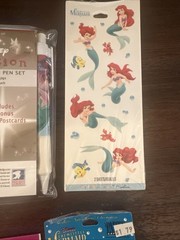 Disney Little Mermaid Ariel Activity And Stationary Gift NEW Stickers Journal