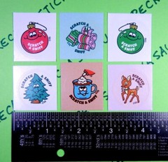 Christmas Scented Stickers Everything Smells You Choose