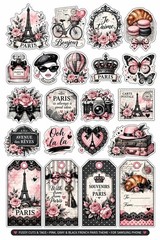 Pretty Paris Embellishments Junk Journals Scrapbook Embellishments USA