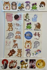 Large Lot Of Animal Stickers! Jolee’s Boutique, Hallmark, Sticko, Etc