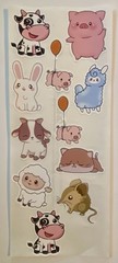 Large Lot Of Farm Animals Stickers! Jolee’s Boutique, Etc