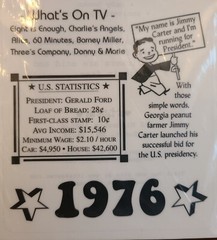 It Takes Two 1976 Timeless Moments 5″x12″ Sticker, Scrapbook Embellishment #138