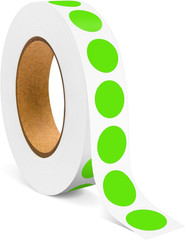 1/2 Inch Circle Sticker Labels,Pack of 1000 round Color Coding Circle Dots Stick