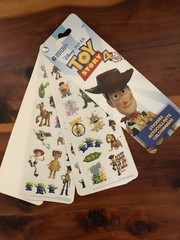 NEW Lot Of 5 Packages Stickers Boys Dinosaurs Zoo Toy Story 4 Big Little Brother