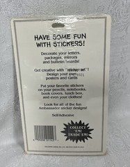 Vintage Hallmark Stickers Ballet Cats Dancing Kittens Hearts Pink New 4 Sheets