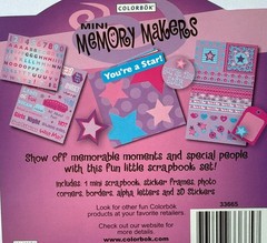 YOU’RE A STAR MINI MEMORY MAKERS Colorbok•Dimensional•Sticker •Book•Photo Corner