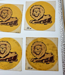 Vintage Animal Stickers African Safari Lion Monkey Crocodile