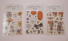 Provo Craft Stickers 3 Brand New Packs ~Halloween Fall~ Pumpkins Scarecrow