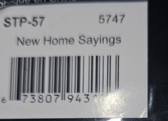 Stickers New Home Sayings Me & My Big Ideas Dream House Key Address STP-57