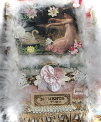 Mixed Media Scrapbooking Lace Junk Journal Fantasy Nymphs and Angels By Khatsart