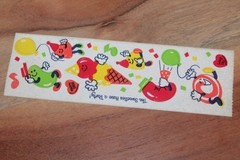 Vintage ’80s Sandylion The Sweeties Have a Party! Sticker Jelly Bean Ice Cream