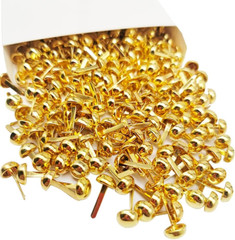 300 Pieces Paper Fasteners Brads round Fasteners for Art Crafting School Project