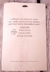 Vtg 1981 HALLMARK Teddy Bears 4 Sticker Sheets w/ Sentiments—SEALED