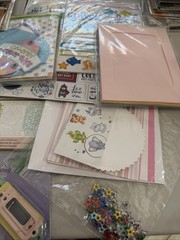 Ephemera Lot Mystery Junk Journaling Crafting Supplies Scrapbooking Mixed Media