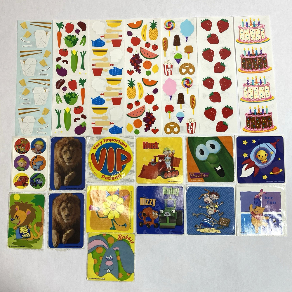 Sandylion Smile Makers Mrs. Grossman’s Mix Lot Of 20 Mod Stickers