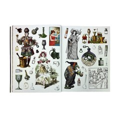 Sticker Emporium Cauldron of Curiosities 500 Exquisite Vintage Stickers for