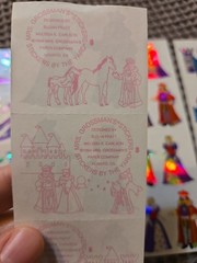 Vintage Mrs. Grossman’s KING QUEEN CASTLE PRINCESS Sticker Sheet Lot ROYAL