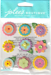 Jolee’s Boutique 3D Stickers LAYERED MINI FLOWERS Theme 95688 Fast FREE Ship!