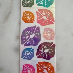 Vintage Lisa Frank Mother Of Pearl Sticker Sheet