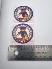 Vintage Lucy Rigg Bear Stickers 1984 Two Stickers As Shown