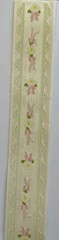 FLORAL LACE Design Line Border Sticker (9pc)Mrs.Grossman’s•Borders•Pink Ribbons