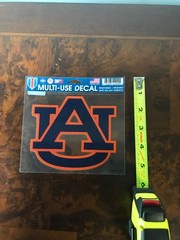 NCAA Multi-Use Decal Reusable/Removable – WinCraft NEW-AUBURN UNIVERSITY
