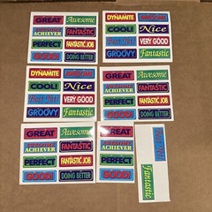 School Sticker Lot School Praise Reward 1997 The Paper Magic Group PMG 300+
