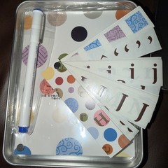 Creative Memories Sticker Pen Paper Set Scrapbooking Action Pack Tin Box 2006