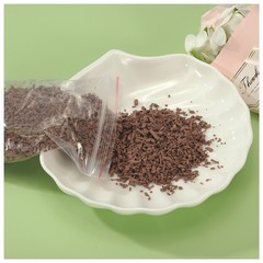 100g for fake sugars, fake polymer clay crumbs brown bread